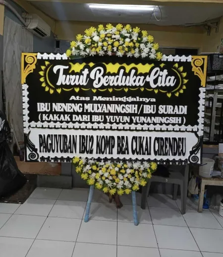 Papan Bunga Duka Yayasan Perbawa Cilegon